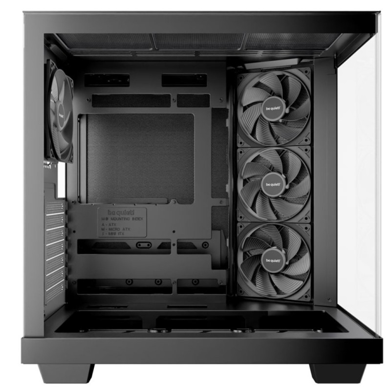 Ohišje be quiet! Light Base 500 microATX - črna