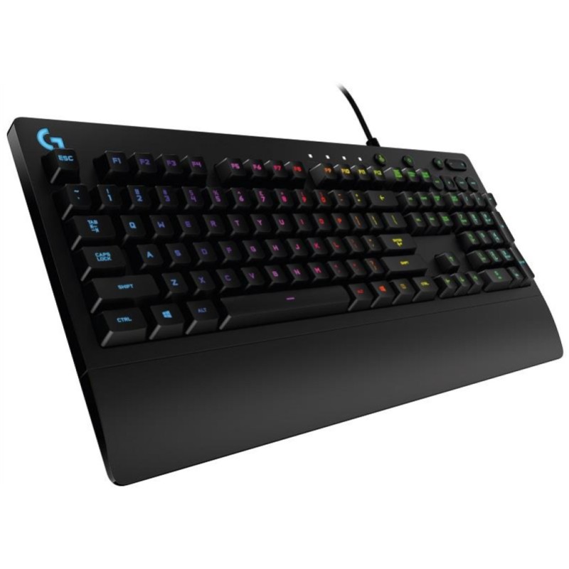Gaming Tipkovnica USB Logitech G213 Prodigy US international | SLO gravura črna RGB (920-008093)