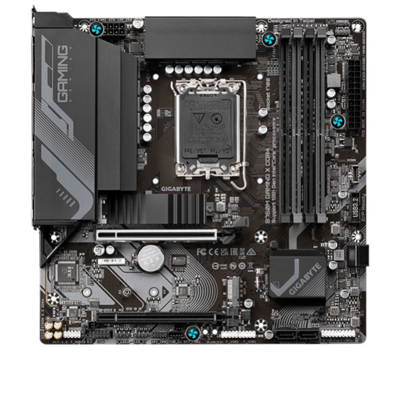 Osnovna plošča 1700 GigaByte B760M GAMING X DDR4 microATX 1xHDMI 2.1 1xDisplayPort 1.2