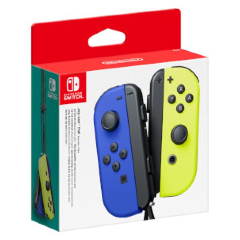 Kontroler Switch JOY-CON Komplet NEON - modre/rumene barve Nintendo Kontroler Switch JOY-CON Komplet NEON - modre/rumene barve