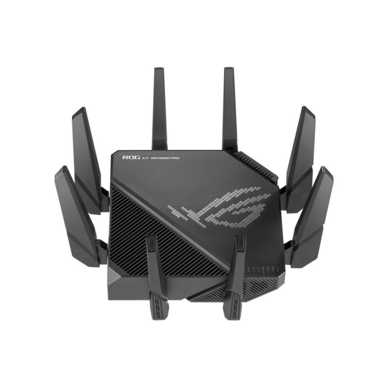 Usmerjevalnik brezžični Asus ROG Rapture GT-AX11000 Pro WiFi6 802.11ax AX11000 4804Mbit/s MESH MU-MIMO OFDMA triband 4xLAN 1xLAN/WAN10GB 8x antena (90IG0720-MU2A00) ASUS Usmerjevalnik brezžični Asus ROG Rapture GT-AX11000 Pro WiFi6 802.11ax AX11000 4804Mbit/s MESH MU-MIMO OFDMA triband 4xLAN 1xLAN/WAN10GB 8x antena (90IG0720-MU2A00)