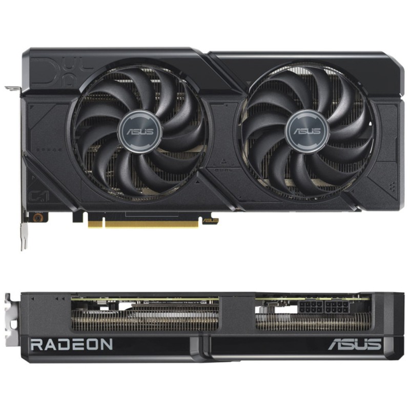 Grafična kartica AMD RX 7700XT Asus DUAL OC - 12GB GDDR6 | 3xDisplayport 2.1 1xHDMI 2.1a (90YV0JZ0-M0NA00) ASUS Grafična kartica AMD RX 7700XT Asus DUAL OC - 12GB GDDR6 | 3xDisplayport 2.1 1xHDMI 2.1a (90YV0JZ0-M0NA00)
