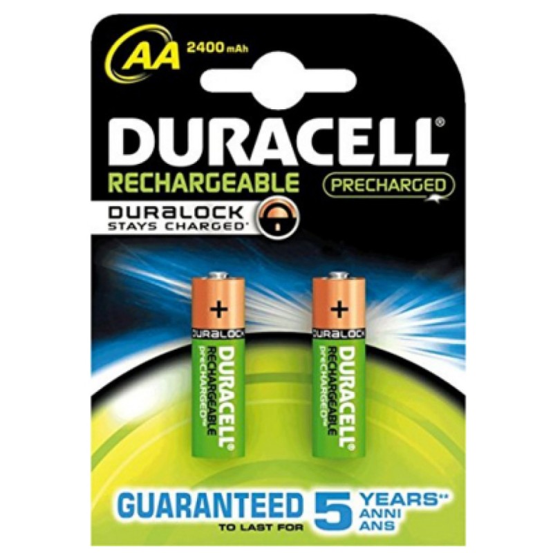 Baterija Akku Ni-MH AA Duracell 2500mAh 2kos Duracell Baterija Akku Ni-MH AA Duracell 2500mAh 2kos