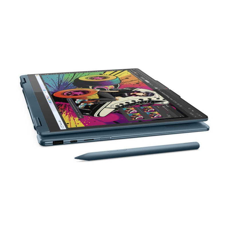 Prenosnik Lenovo 35,5 cm (14,0) Yoga 7 2-in-1 1920x1200 OLED na dotik 400nit Ryzen AI 7 350/32GB/SSD1TB/BL/AI Chip: 50 TOPs/ALU/AMD Radeon 860M/Win11Home (83JR008ASC)