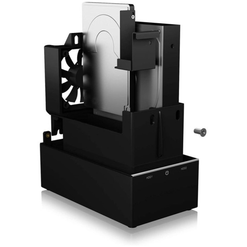 RAID ohišje IcyBox IB-RD3621-C31 2x 2,5/3,5 SATA HDD/SSD USB 3.1 RAID 0/1 Icy Box RAID ohišje IcyBox IB-RD3621-C31 2x 2,5/3,5 SATA HDD/SSD USB 3.1 RAID 0/1