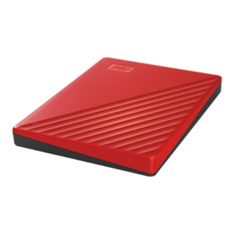 Prenosni disk 6,4cm (2,5) 4TB USB 3.0 WD My Passport - rdeča WDBPKJ0040BRD-WESN WD Prenosni disk 6,4cm (2,5) 4TB USB 3.0 WD My Passport - rdeča WDBPKJ0040BRD-WESN