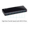 HUB USB 3.0 7portni UH720 + napajalnik TP-LINK HUB USB 3.0 7portni UH720 + napajalnik