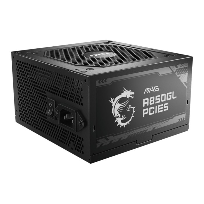 Napajalnik - 850W MSI MAG A850GL Gold 80Plus Gold 90% ATX3.0 PCIE-5.0 Ready Modular 120mm črna (306-7ZP8A11-CE0) Napajalnik - 850W MSI MAG A850GL Gold 80Plus Gold 90% ATX3.0 PCIE-5.0 Ready Modular 120mm črna (306-7ZP8A11-CE0)