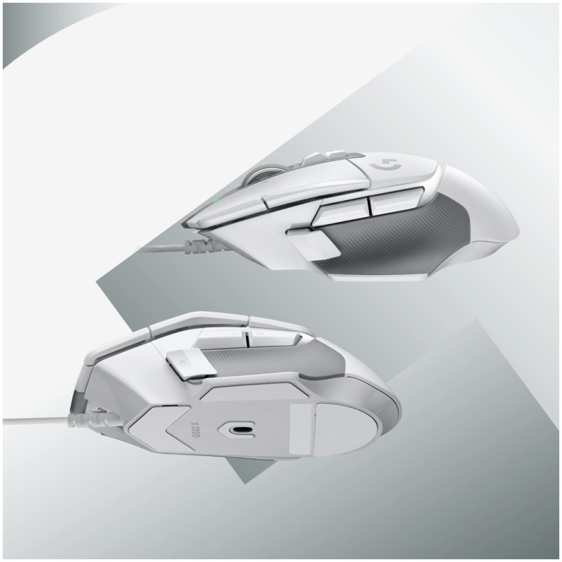 Miš Logitech USB G502 X optična gaming 13 gumbov 25600DPI RGB bela (910-006146) LOGITECH Miš Logitech USB G502 X optična gaming 13 gumbov 25600DPI RGB bela (910-006146)