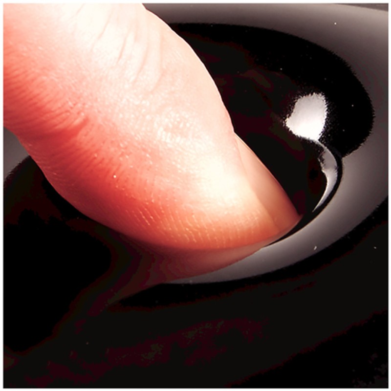 Podloga za miško z gelom ergonomska Fellowes Crystal™ črna FELLOWES Podloga za miško z gelom ergonomska Fellowes Crystal™ črna