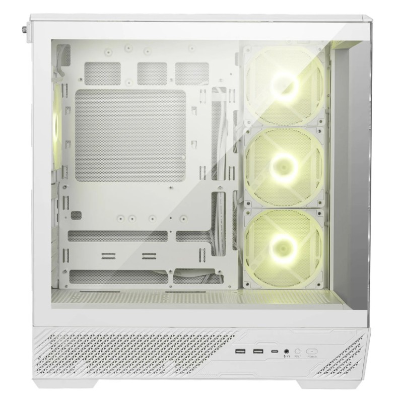 Ohišje MSI MAG Pano 130R PZ microATX - bela RGB