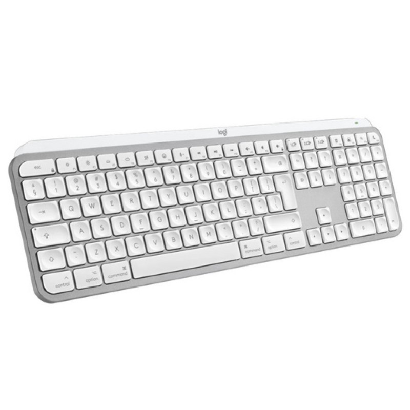 Tipkovnica Bluetooth + USB Logitech MX Keys S for MAC SLO | SLO gravura Pale Grey (920-011638)