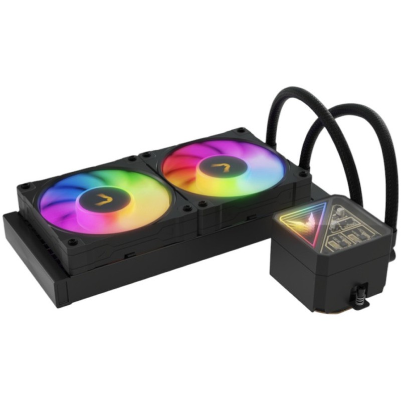 Vodno hlajenje Valkyrie V240 Lite - 240mm ARGB črna (VK-AIOVL240B)