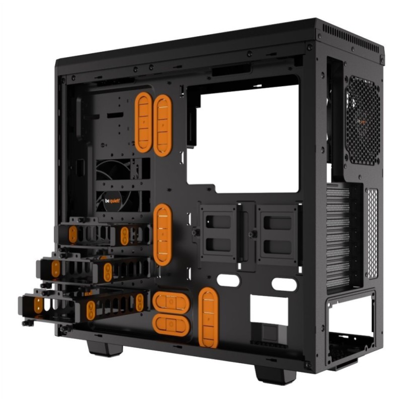 Ohišje Bequiet Pure Base 600 ATX - oranžna / črna