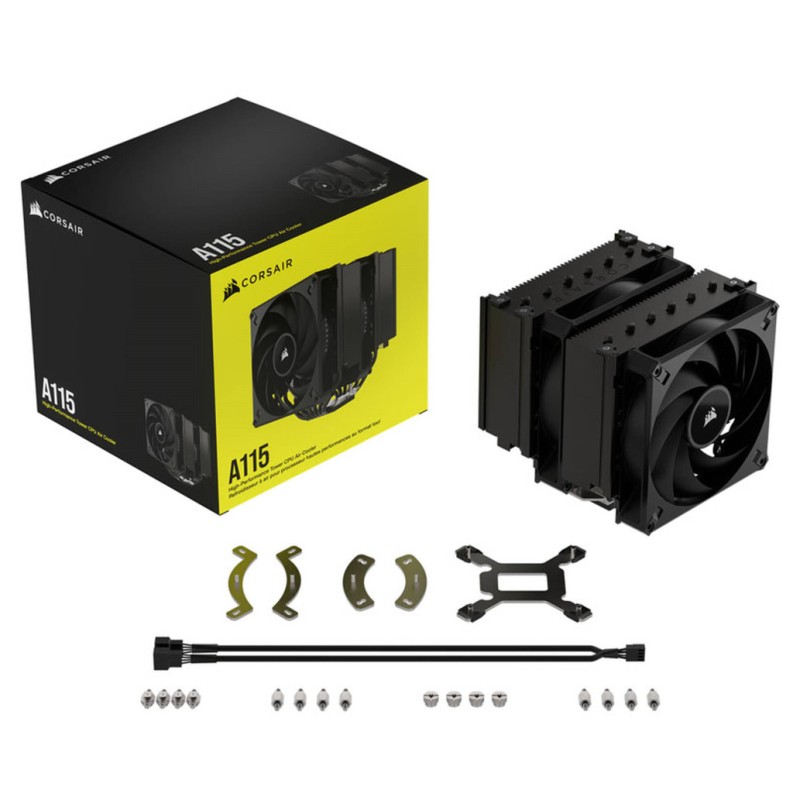 Zračni hladilnik Corsair A115 - 155mm črna (CT-9010011-WW) CORSAIR Zračni hladilnik Corsair A115 - 155mm črna (CT-9010011-WW)