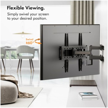 Nosilec za LCD TV 23"-56" / 58,4-142cm do 45kg pregibni VonHaus (3005060)