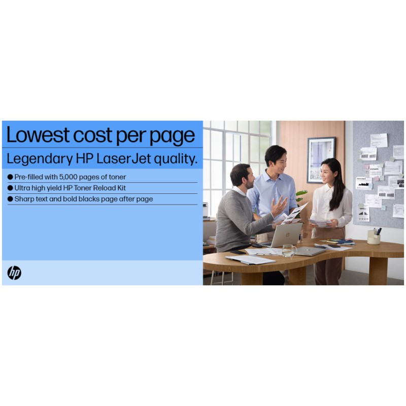 Tiskalnik Laserski HP LaserJet Tank  2504dw A4/duplex/LAN/WiFi (2R7F4A)/akcija hp.com/si/printcashback do 31.10.2024