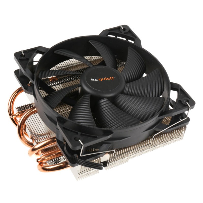 Zračni hladilnik be quiet! Shadow Rock LP - 25,4 dB 75mm črna nizko profilni (BK002)