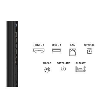 TV sprejemnik TCL 85,0" 215,9 cm 85P81K 4K QLED 144Hz Google TV 4xHDMI 1xUSB BT WiFi RJ45  HDR10+