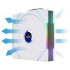 Ventilator Lian-Li UNI FAN TL Wireless LCD 120mm bela ARGB (Reverse Blade 3 pack + kontroler) Lian-Li Ventilator Lian-Li UNI FAN TL Wireless LCD 120mm bela ARGB (Reverse Blade 3 pack + kontroler)