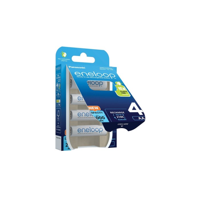 Baterija Akku Ni-MH AA Panasonic Eneloop 2000mAh 4kom (BK-3MCDE/4CP) Baterija Akku Ni-MH AA Panasonic Eneloop 2000mAh 4kom (BK-3MCDE/4CP)
