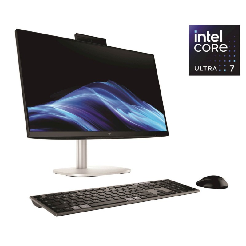 Računalnik AIO HP 60,5 cm 23,8 1920x1080 EliteStudio 8 G1i Ultra 7-265/Q870/16GB /512GB/1xM.2 prost/Intel grafika HDMI 1xUSB-C/BT WiFi/280W-93%/Win11Pro (A55S5ET#BED)