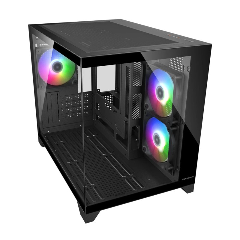 Ohišje Cougar FV150 Mini microATX - črna RGB Cougar Ohišje Cougar FV150 Mini microATX - črna RGB
