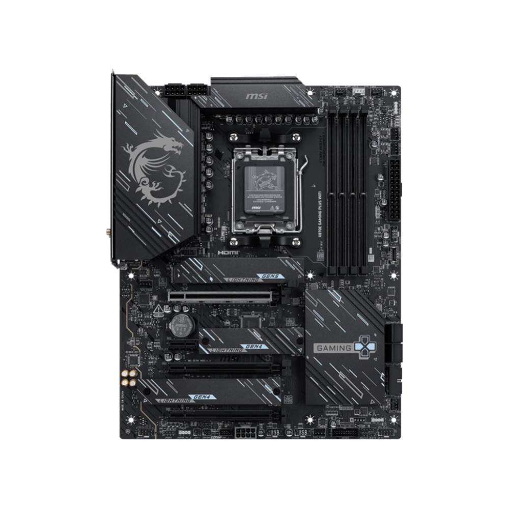 Osnovna plošča AM5 MSI X870E GAMING PLUS WIFI ATX HDMI MSI Osnovna plošča AM5 MSI X870E GAMING PLUS WIFI ATX HDMI