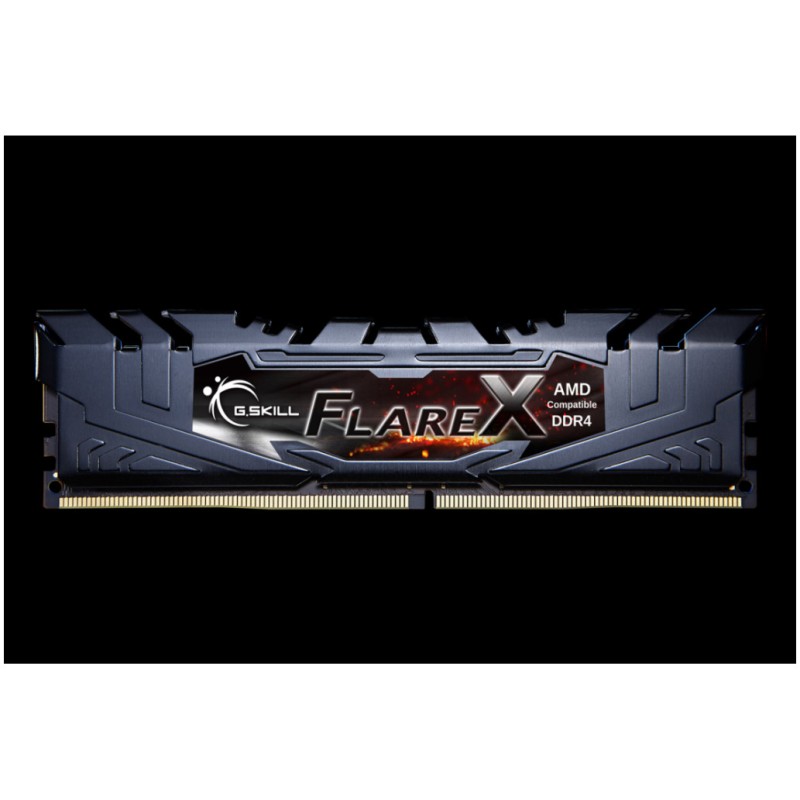 DDR4 16GB 3200MHz CL16 KIT (2x 8GB) G.Skill Flare X AMD XMP2.0 1,35V Gaming siva (F4-3200C16D-16GFX)