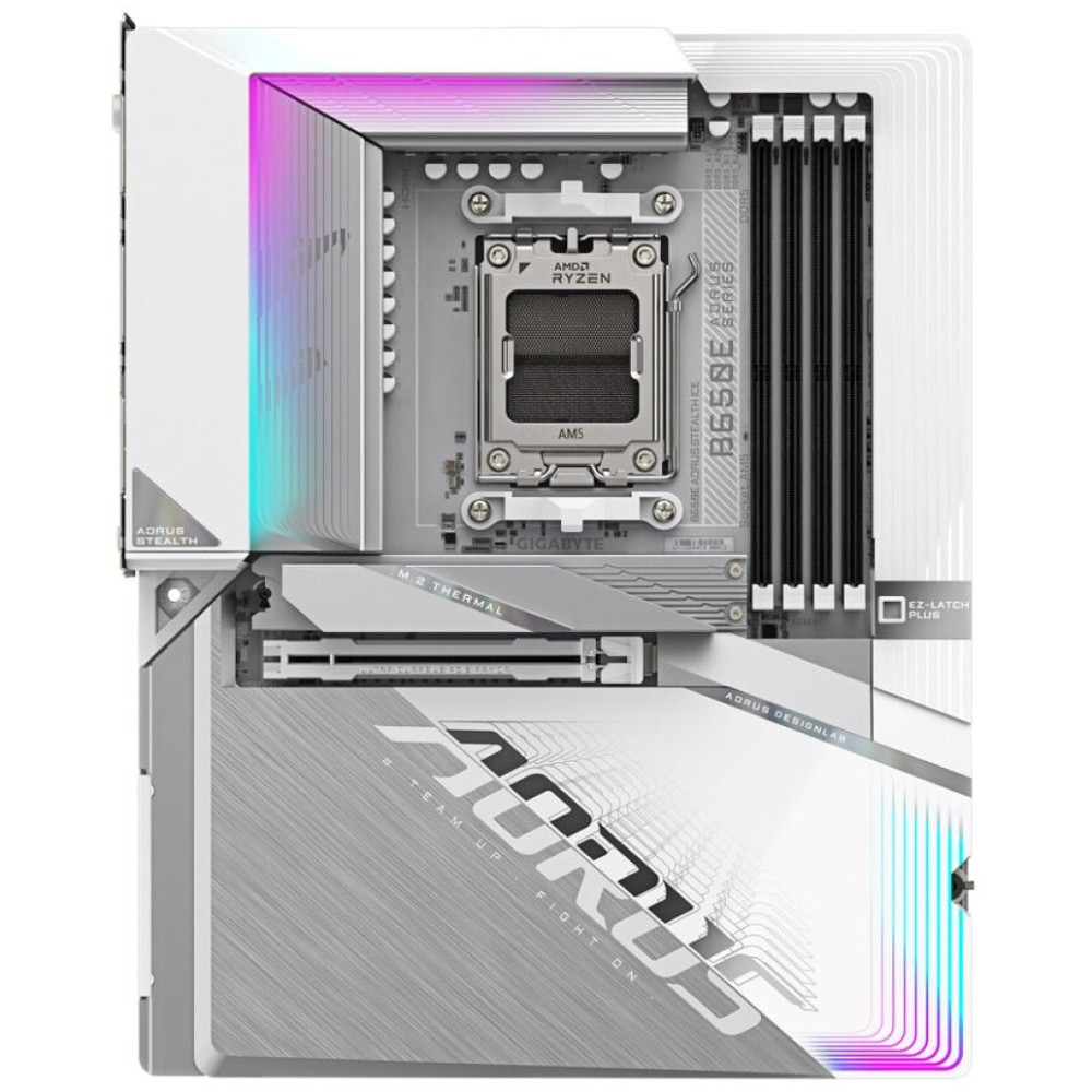 Osnovna plošča AM5 GigaByte B650E AORUS Stealth ICE ATX 1xHDMI 1.4 GIGABYTE Osnovna plošča AM5 GigaByte B650E AORUS Stealth ICE ATX 1xHDMI 1.4
