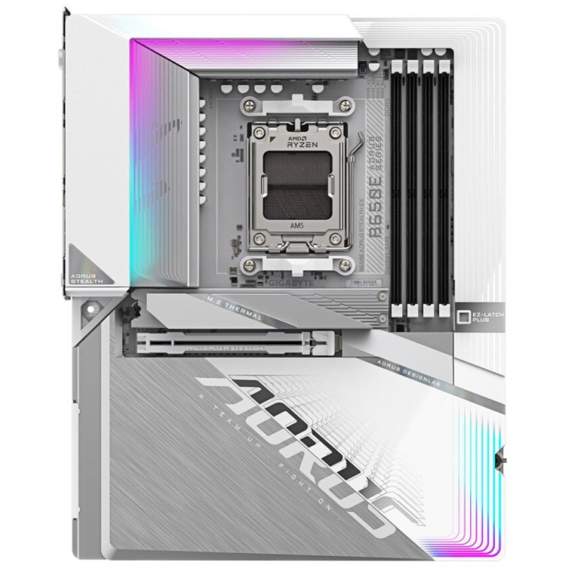 Osnovna plošča AM5 GigaByte B650E AORUS Stealth ICE ATX 1xHDMI 1.4 GIGABYTE Osnovna plošča AM5 GigaByte B650E AORUS Stealth ICE ATX 1xHDMI 1.4