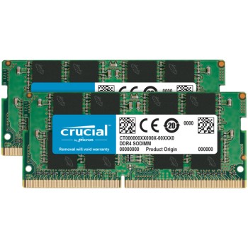 SO-DIMM DDR4 32GB 3200MHz CL22 Kit (2x16GB) Crucial Value 1,2V (CT2K16G4SFRA32A)