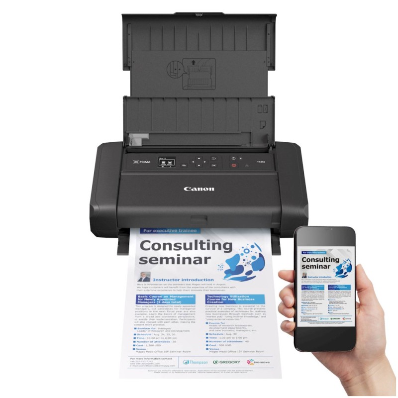 Tiskalnik brizgalni barvni Canon Maxify BX110 A4 USB USB-C WiFi 9ppm (7069C026AA)