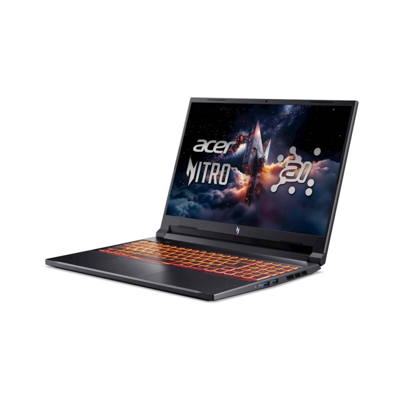 Prenosnik Acer 40,64 cm (16,0) Nitro V 16 1920x1200 IPS 180Hz Ryzen 7 260/32GB/SSD1TB/BL/RTX5060-8GB/Win11Home (NH.QYXEX.004)