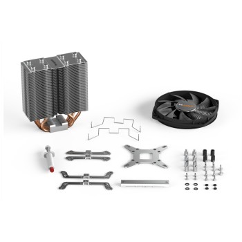 Zračni hladilnik be quiet! Shadow Rock Slim 2 - 161mm črna-srebrna (BK032) Zračni hladilnik be quiet! Shadow Rock Slim 2 - 161mm črna-srebrna (BK032)