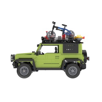 Kocke za sestavljanje CaDa JIMNY terenec z dodatki