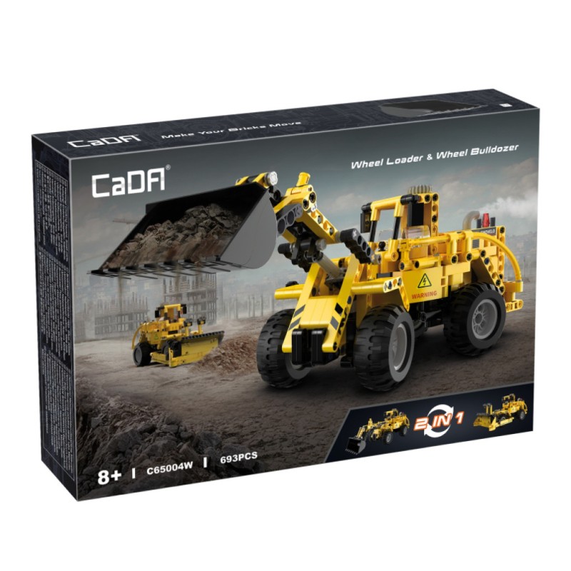 Kocke za sestavljanje CaDa nakladalec 2v1