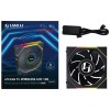 Ventilator Lian-Li UNI FAN TL LCD Reverse Blade 120mm črna ARGB