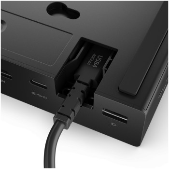 Priklopna postaja USB-C => Lenovo ThinkPad USB4 Dock 5000 1xHDMI 2.1 2xDisplayPort 1.4 USB 2xUSB-C 100W 1xLAN (40BF0100EU)