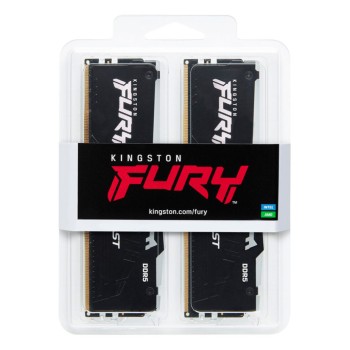DDR5 32GB 5600MHz CL40 KIT (2x16GB) Kingston RGB Fury Beast 1,25V črna (KF556C40BBAK2-32)