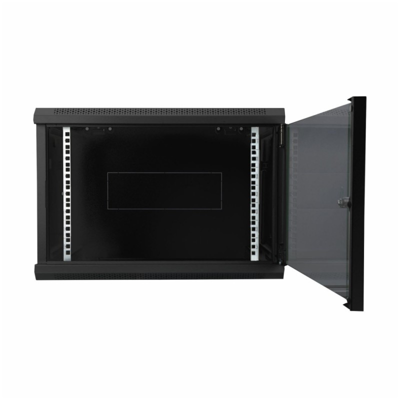 Kabinet zidni Digitus 12U Jeklo črn 600mm 450mm (DN-19 12-U-EC-SW)