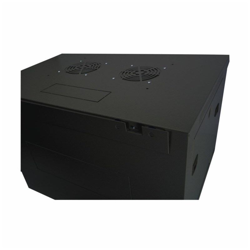 Kabinet zidni Digitus 12U Jeklo črn 600mm 450mm (DN-19 12-U-EC-SW)