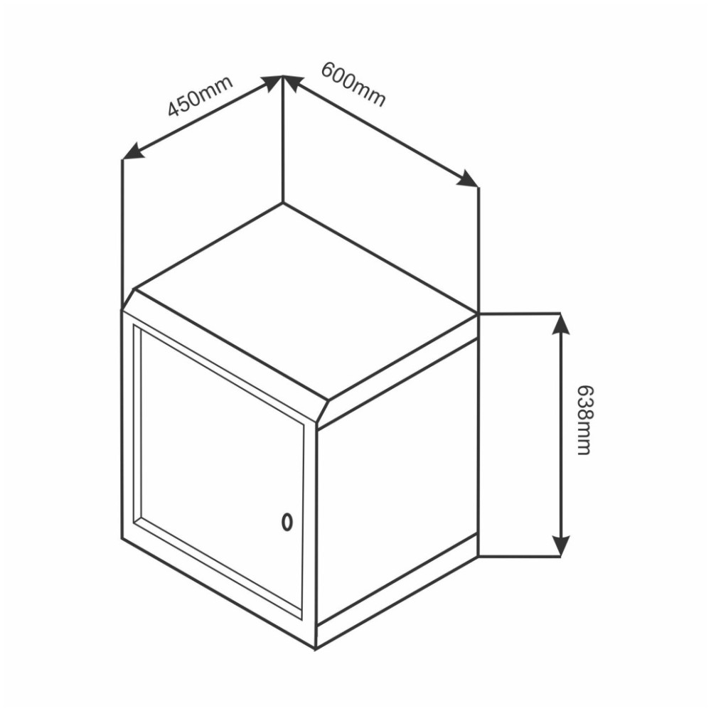 Kabinet zidni Digitus 12U Jeklo črn 600mm 450mm (DN-19 12-U-EC-SW) Digitus Kabinet zidni Digitus 12U Jeklo črn 600mm 450mm (DN-19 12-U-EC-SW)