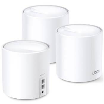 Usmerjevalnik brezžični TP-Link Deco X60 WiFi6 802.11ax AX5400 2402Mbit/s MESH 2xLAN 4x notranja antena (Deco X60(3-pack)) Usmerjevalnik brezžični TP-Link Deco X60 WiFi6 802.11ax AX5400 2402Mbit/s MESH 2xLAN 4x notranja antena (Deco X60(3-pack))