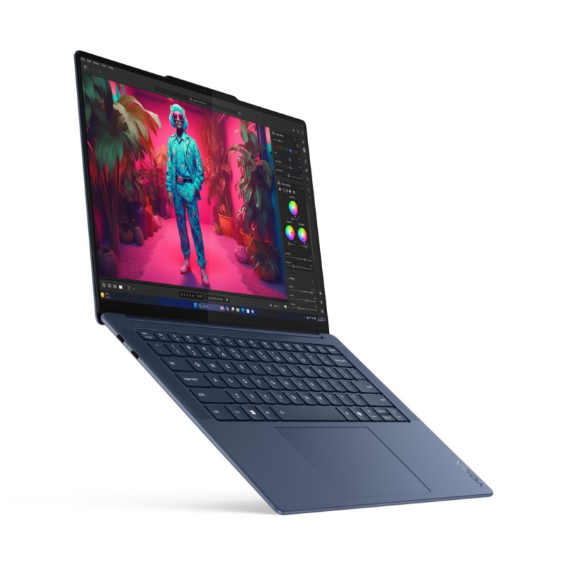 Prenosnik Lenovo 36,8 cm (14,5) Yoga 7 2944x1840 OLED na dotik 500nit 90Hz Snapdragon® X Elite/16GB/SSD1TB/BL/AI Chip: 45 TOPs/ALU/Qualcomm Adreno GPU/Win11Home (83ED0047RM)