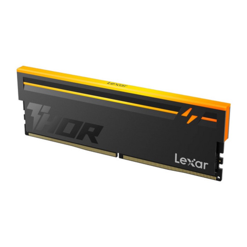 DDR5 32GB 6000MHz CL36 KIT (2x16GB) Lexar RGB Thor EXPO 1,4V PC črna (LD5U16G60C36BV-RGD)