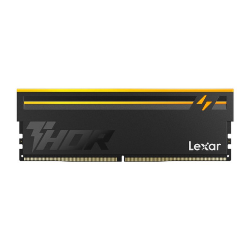 DDR5 32GB 6000MHz CL36 KIT (2x16GB) Lexar RGB Thor EXPO 1,4V PC črna (LD5U16G60C36BV-RGD)