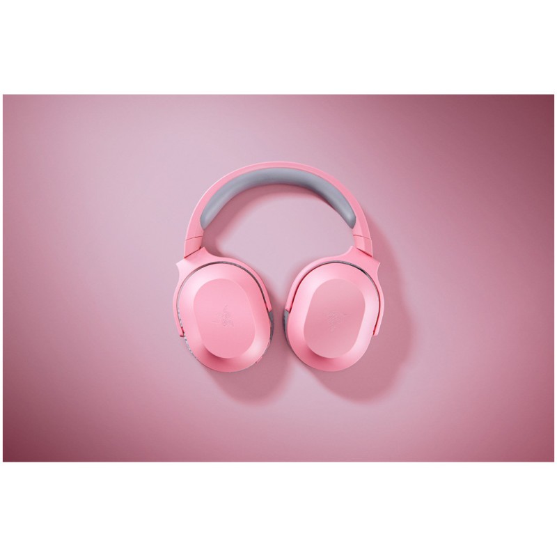 Slušalke brezžične naglavne 2,4 GHz stereo Razer Barracuda X Wireless Mercury (2022) - roza (RZ04-04430300-R3M1)