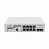 STIKALO 8-PORT + 2x SFP+ Mikrotik (CSS610-8G-2S+IN) MIKROTIK STIKALO 8-PORT + 2x SFP+ Mikrotik (CSS610-8G-2S+IN)