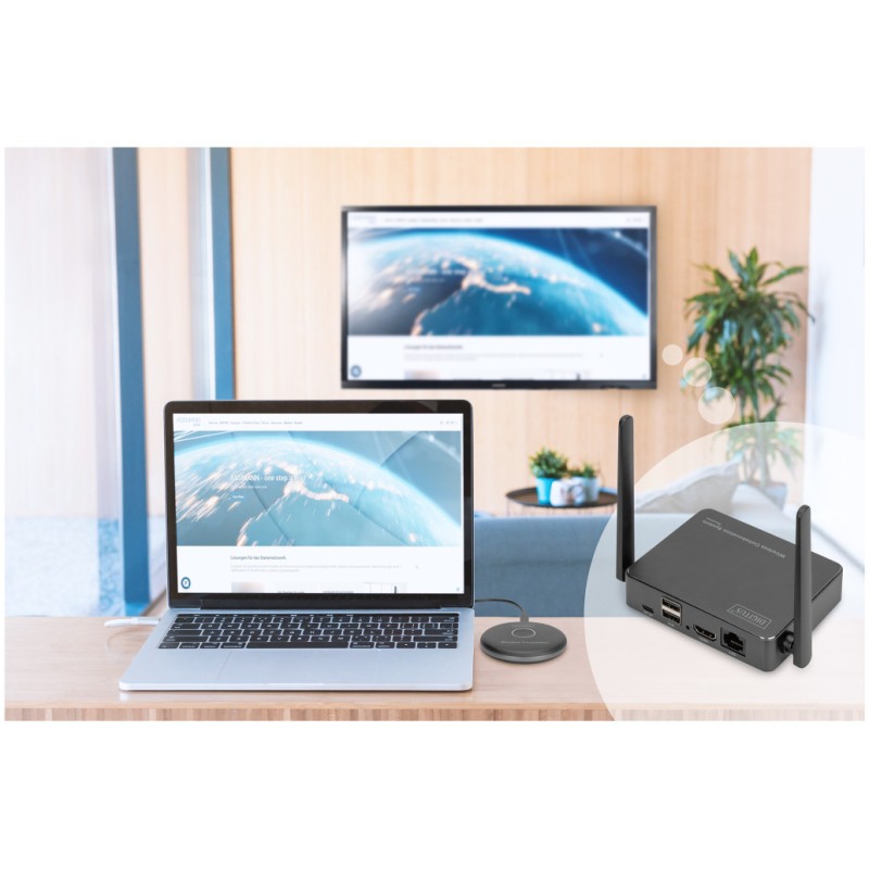 Brezžični sistem HDMI SET Click & Present PRO razširitvena enota (DS-55322)